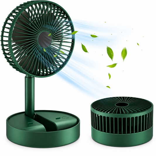 Mini Folding Telescopic Desk Fan